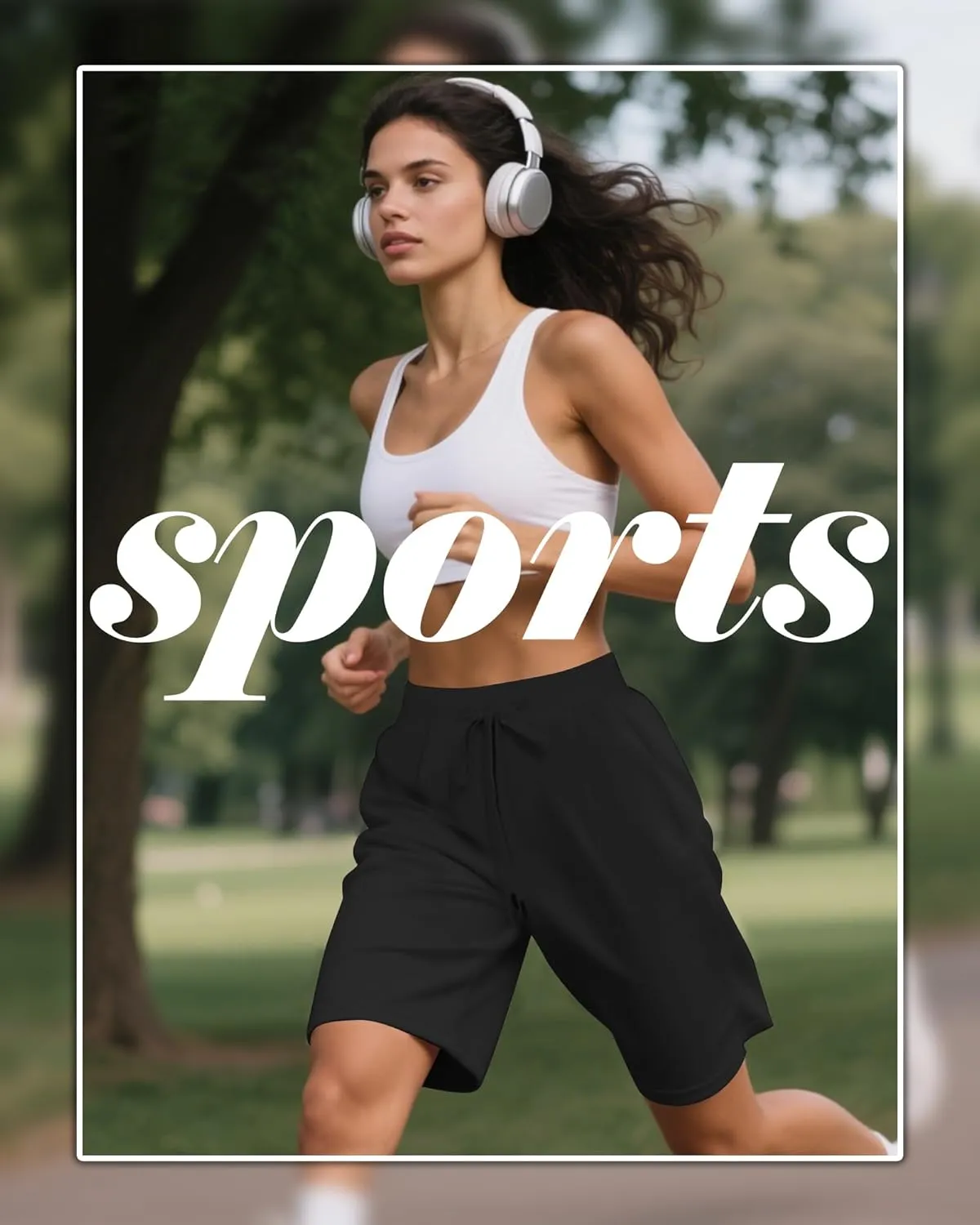 3 Pack Women's Bermuda Shorts Drawstring Casual Lounge Elastic Waist Athletic Yoga Running Shorts with Pockets