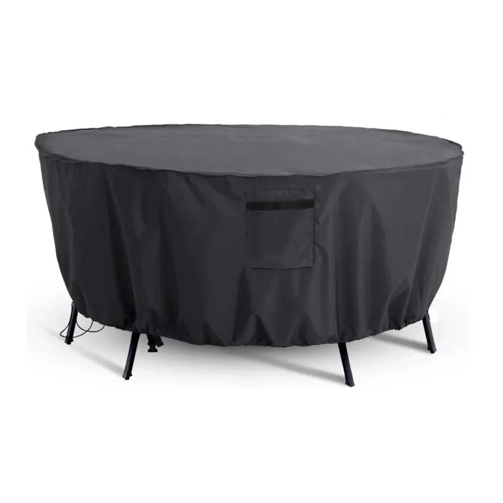 420d Outdoor Round Table Chair Set Cover Garden Furniture Waterproof Oxford Wicker Sofa Protection Patio Rain Snow Dust Covers
