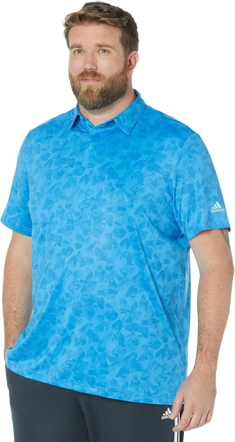 adidas Men's Prisma Print Golf Polo Shirt