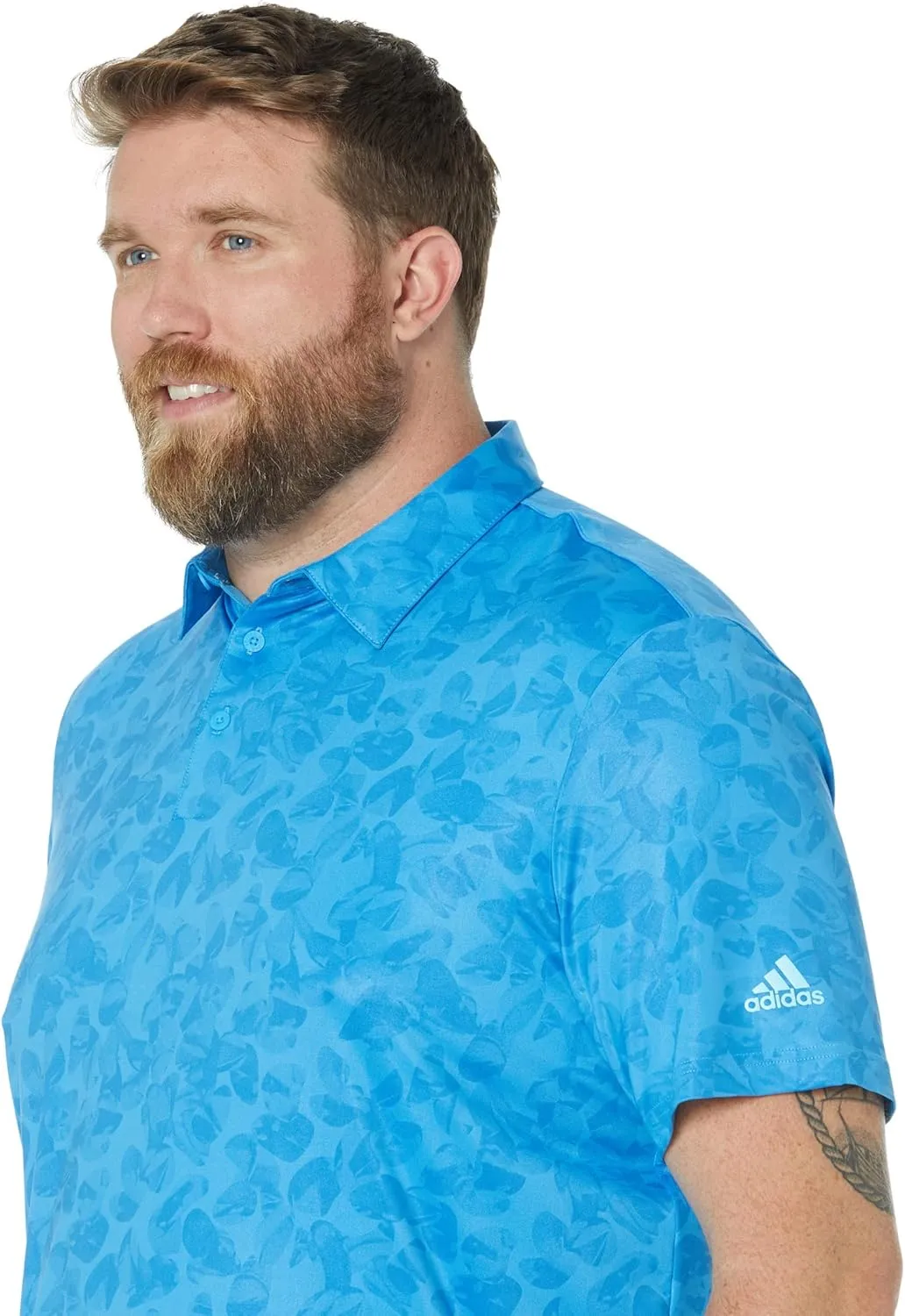 adidas Men's Prisma Print Golf Polo Shirt