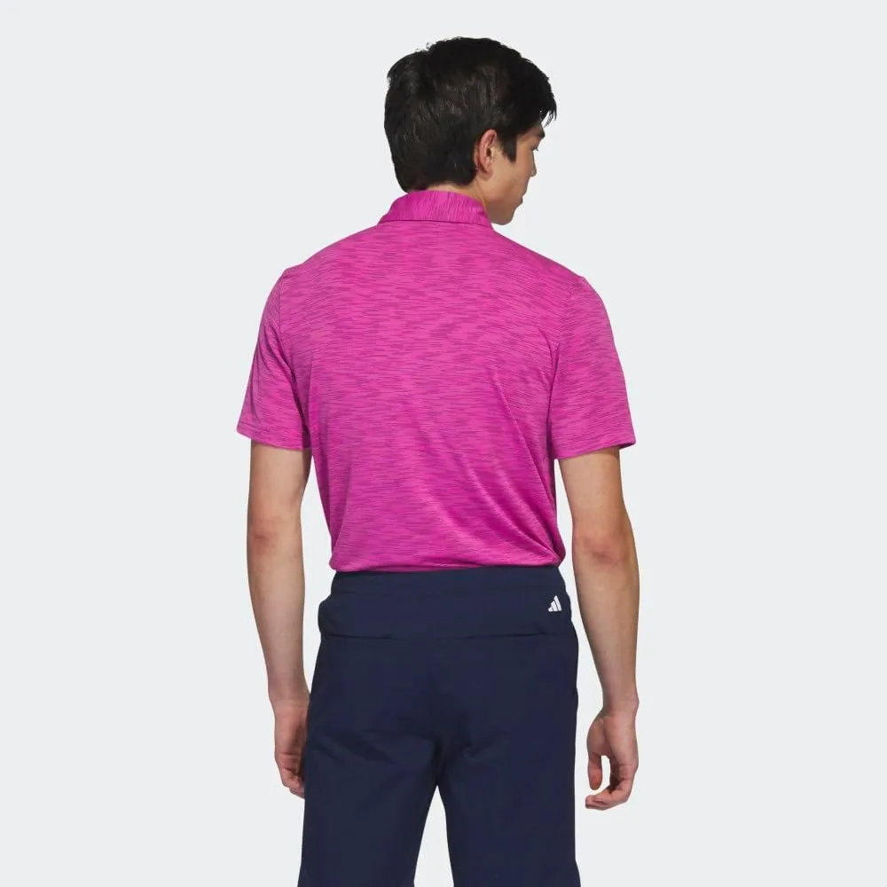 adidas Men's Space Dye Golf Polo Shirt