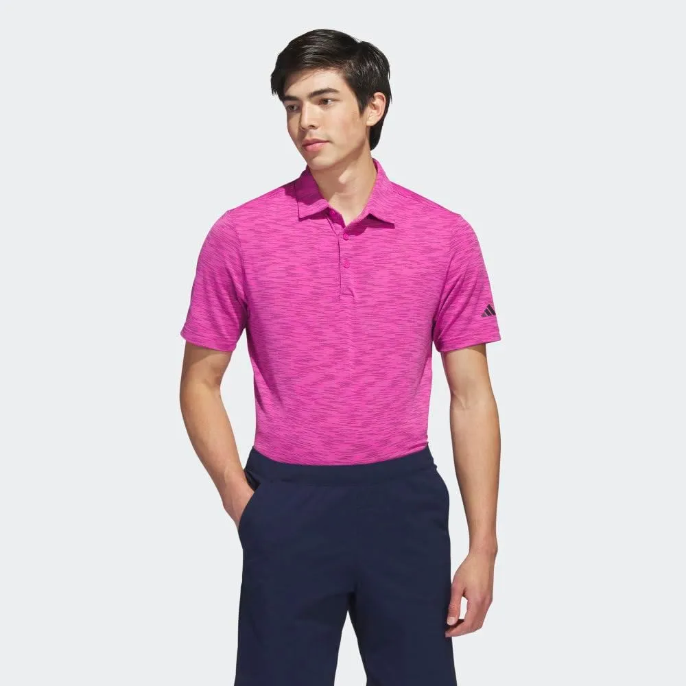 adidas Men's Space Dye Golf Polo Shirt