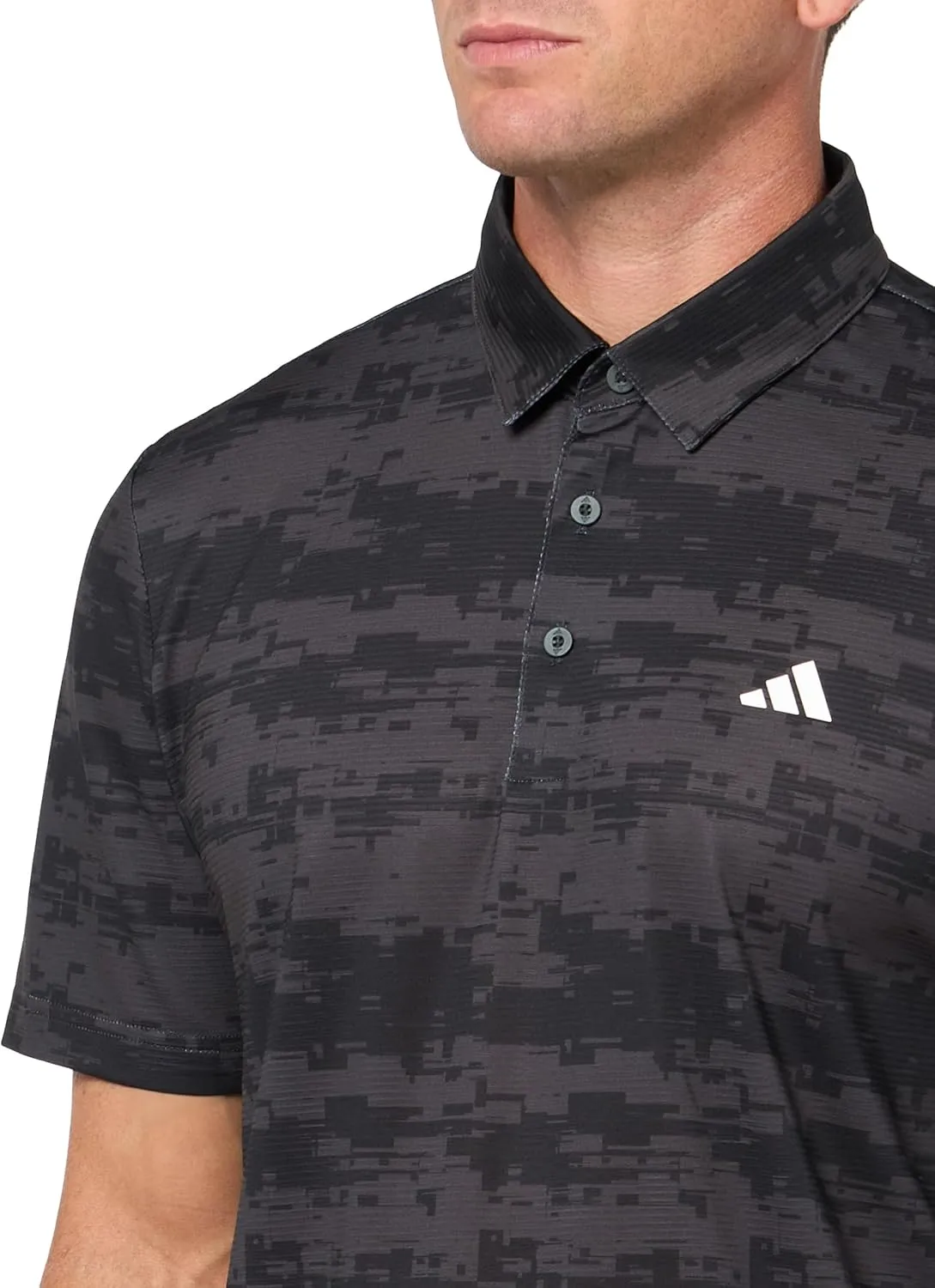 adidas Men's Ultimate365 Heat.rdy Stripe Polo Shirt