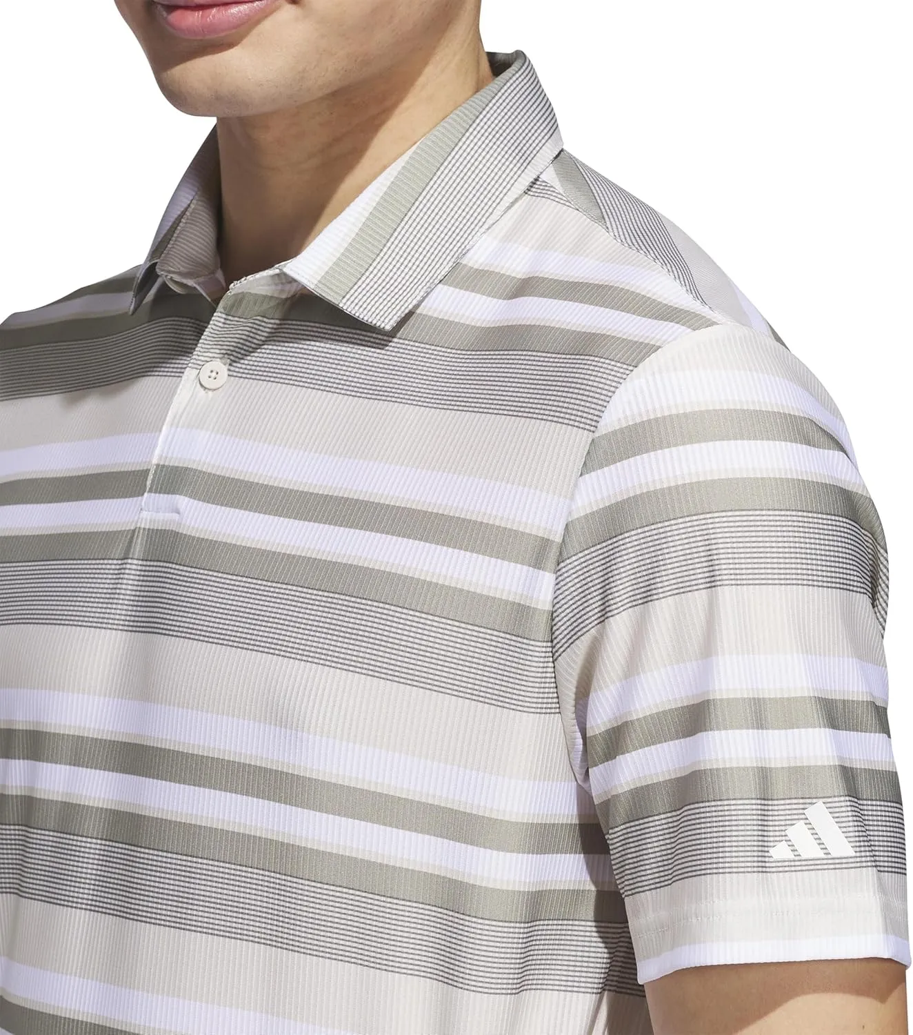 adidas Men's Ultimate365 Heat.rdy Stripe Polo Shirt