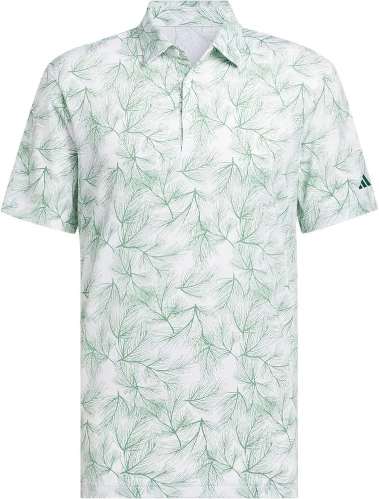 adidas Men's Ultimate365 Mesh Print Polo Shirt