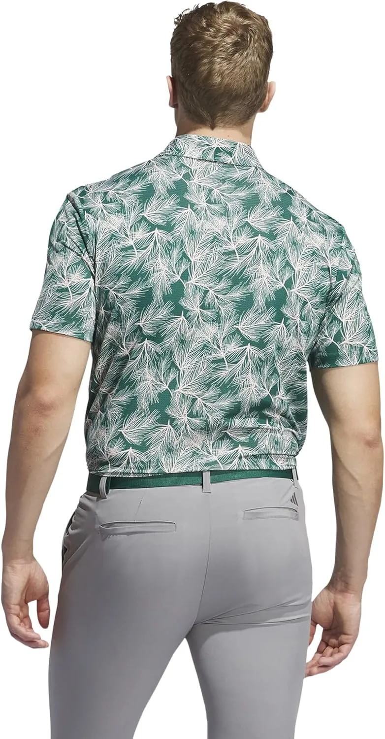 adidas Men's Ultimate365 Mesh Print Polo Shirt