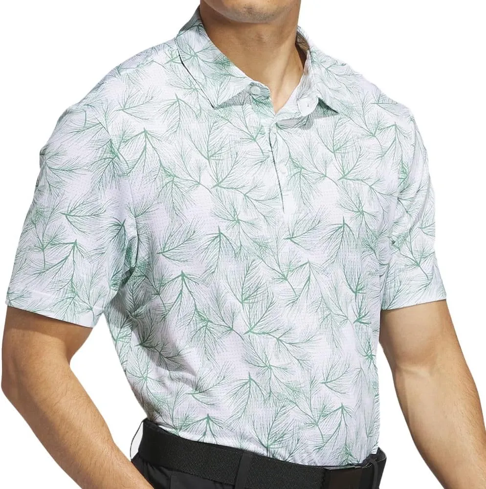 adidas Men's Ultimate365 Mesh Print Polo Shirt