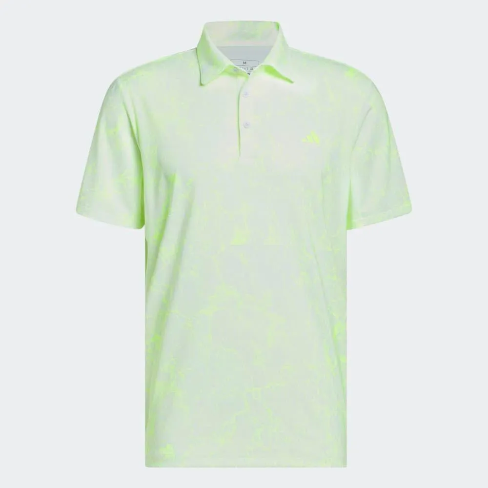 adidas Men's Ultimate365 Printed Golf Polo Shirt