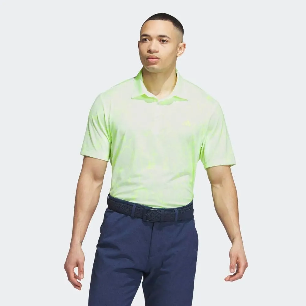 adidas Men's Ultimate365 Printed Golf Polo Shirt
