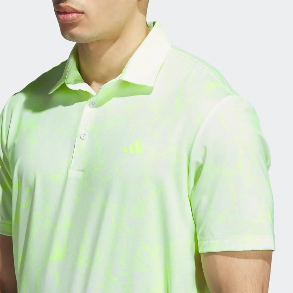 adidas Men's Ultimate365 Printed Golf Polo Shirt