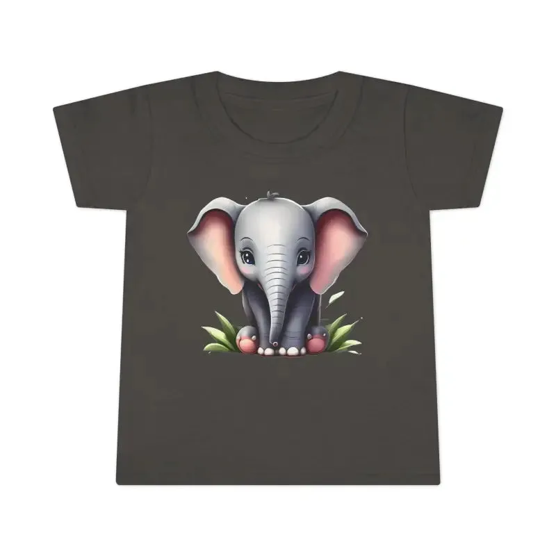 Adorable Cute Baby Elephant Toddler T-shirt Delight!