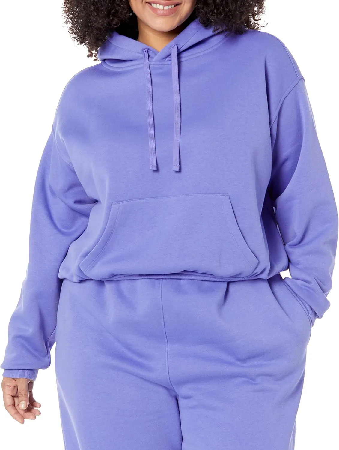 Amazon Essentials Womens Hoodies - Crop Pullover Sweatshirt (Available in Plus Size)