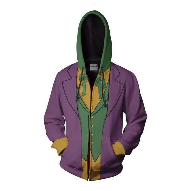 Anime Joker Hoodie Jacket