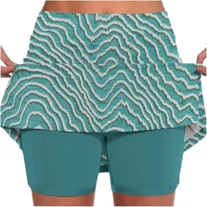 Athletic Skorts Fo Women Summer Tennis Elastic High Waisted Shorts Trendy Comfort Lightweight Gym Shorts with Pockets