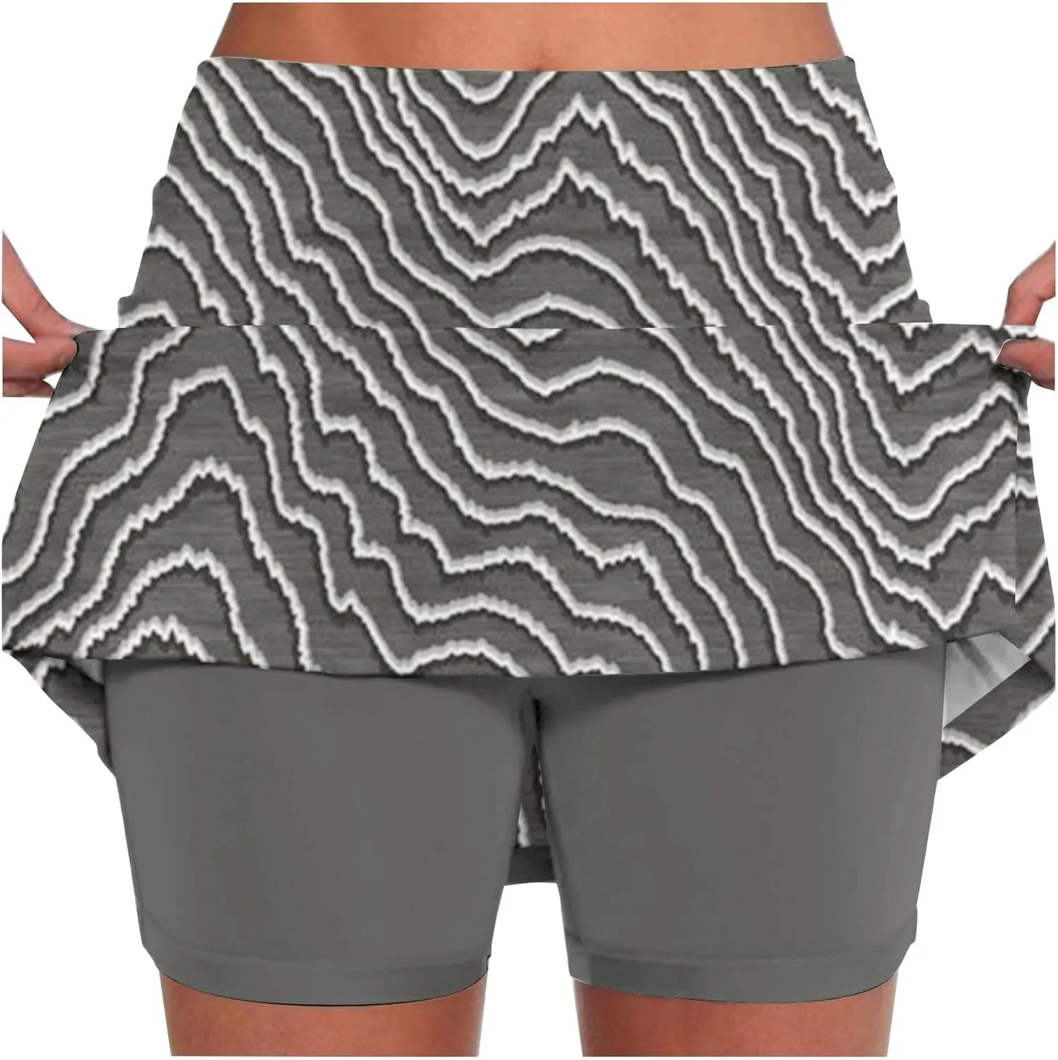 Athletic Skorts Fo Women Summer Tennis Elastic High Waisted Shorts Trendy Comfort Lightweight Gym Shorts with Pockets