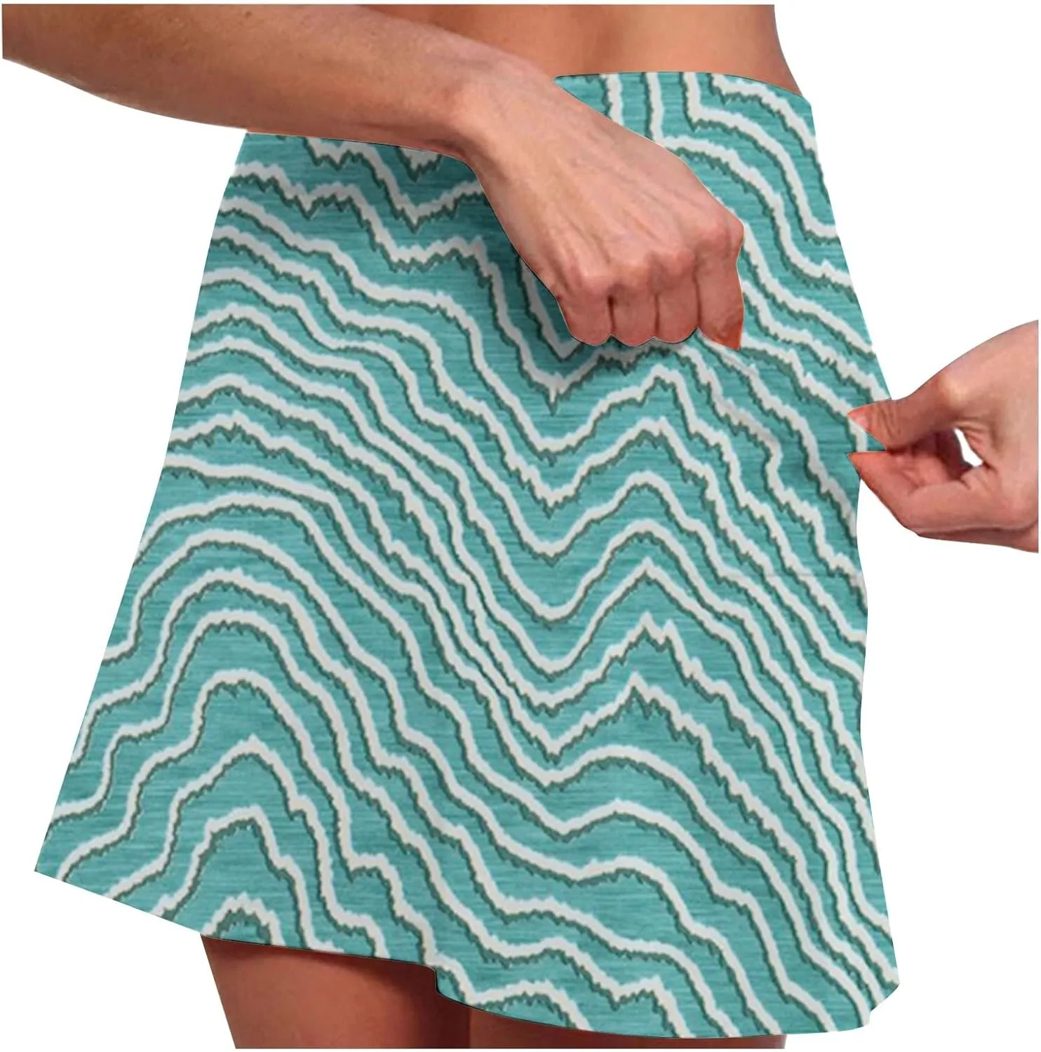 Athletic Skorts Fo Women Summer Tennis Elastic High Waisted Shorts Trendy Comfort Lightweight Gym Shorts with Pockets