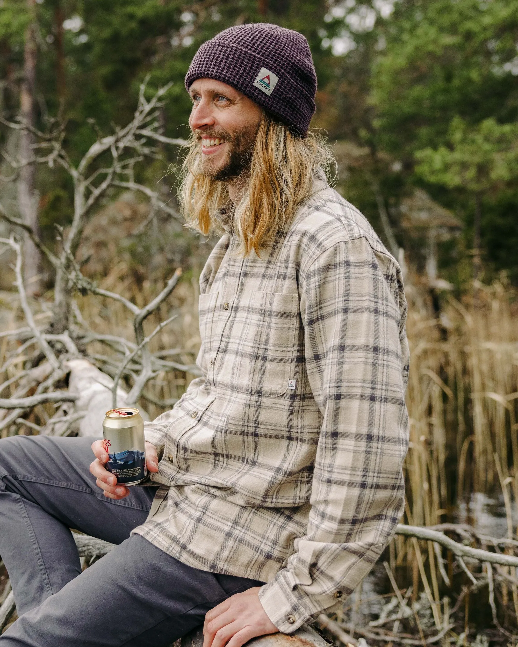 Backcountry Check Shirt - Oatmeal Check