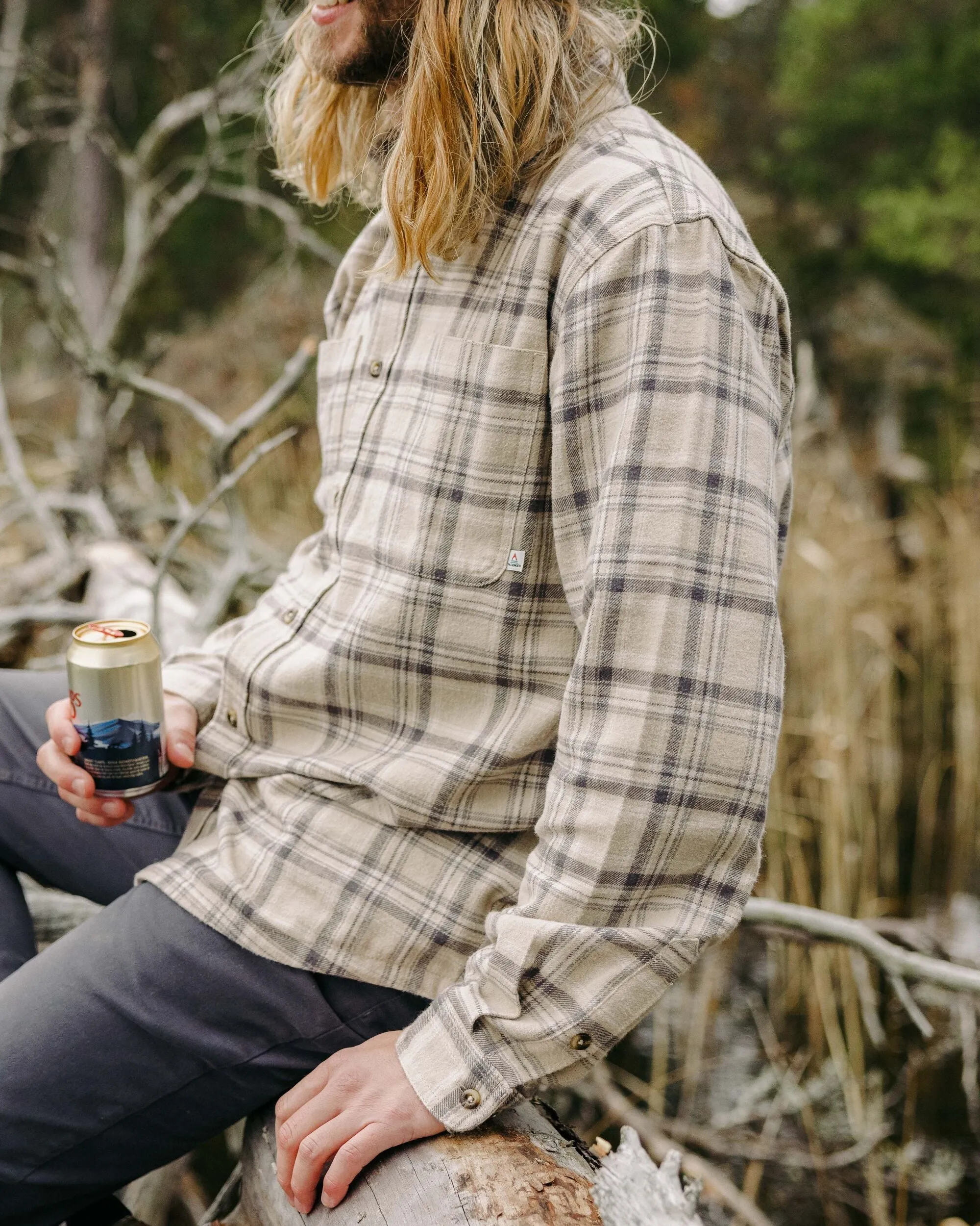 Backcountry Check Shirt - Oatmeal Check