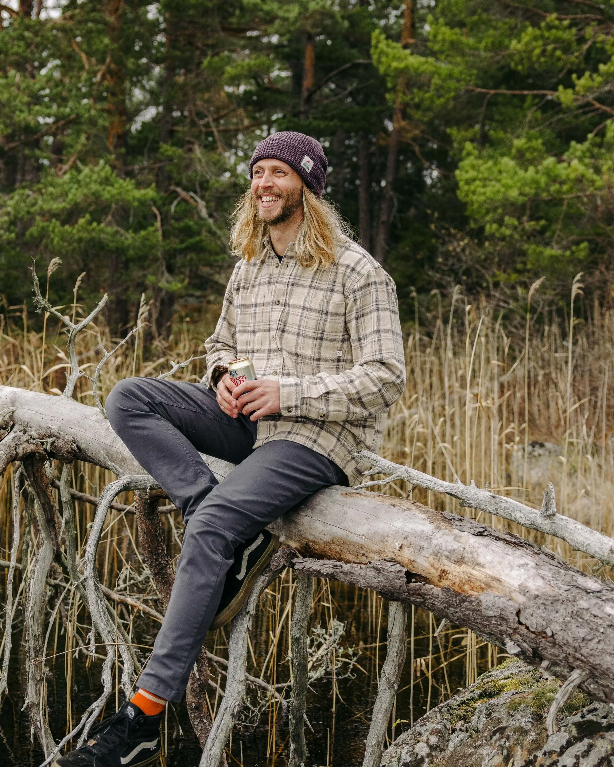 Backcountry Check Shirt - Oatmeal Check