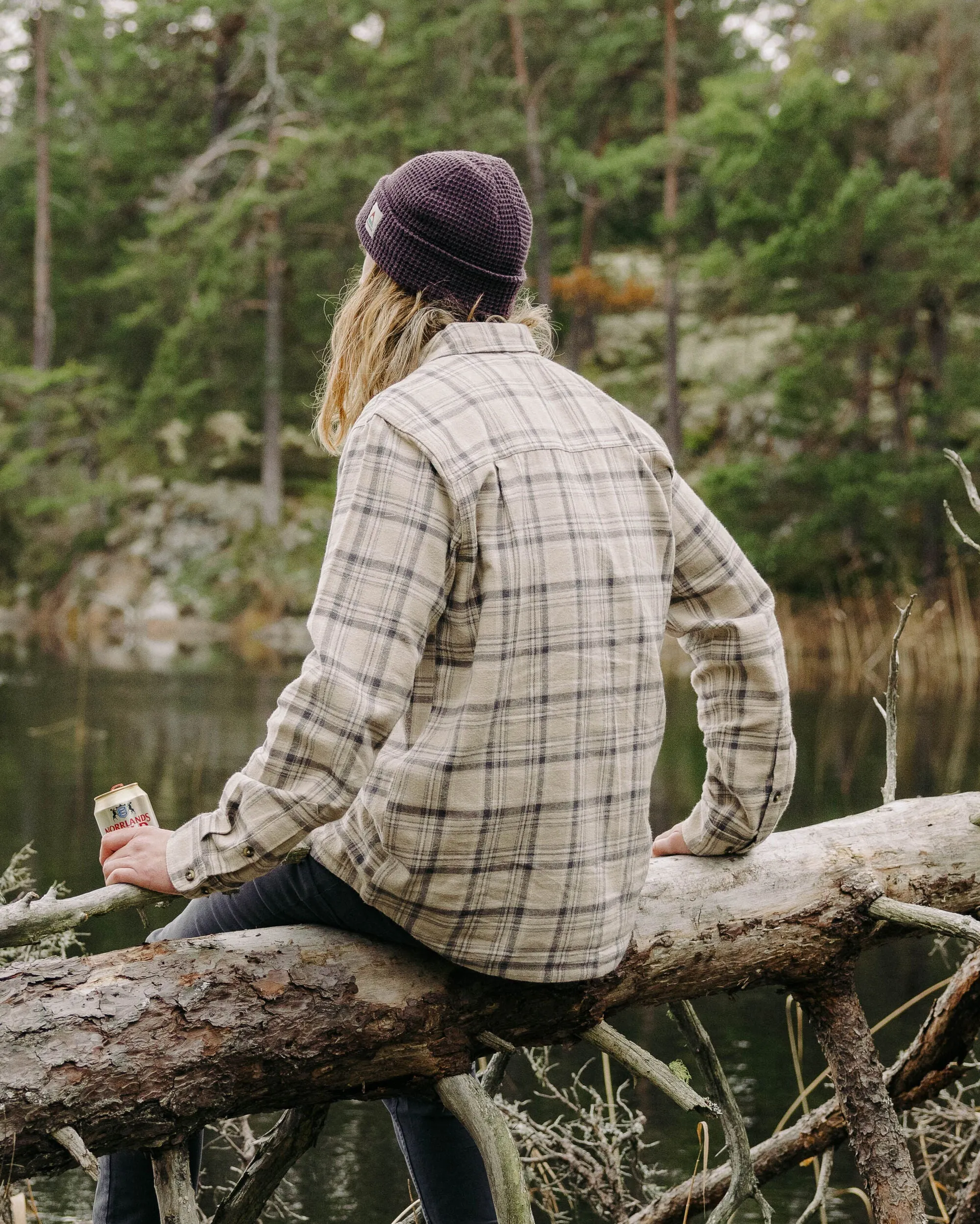 Backcountry Check Shirt - Oatmeal Check