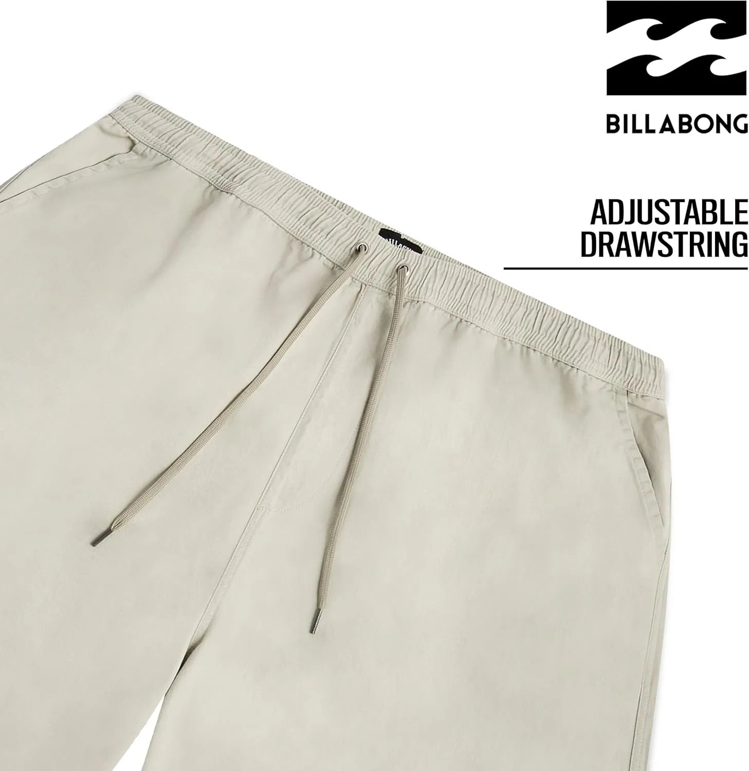 Billabong Big and Tall Shorts for Men  Casual Lounge Cotton Stretch Shorts, Loose Fit Baggy Oversized Shorts