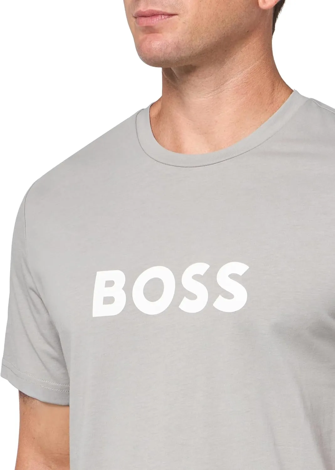 BOSS Men's Big Logo Cotton T-Shirt