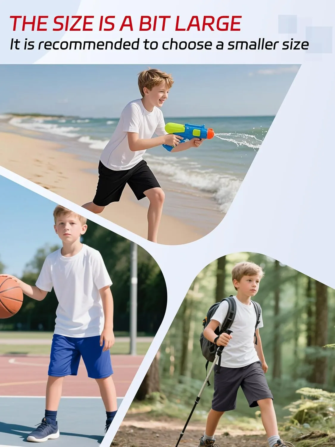 Boys Athletic Basketball Shorts with Pockets Kids Youth Active Performance Gym Boys Shorts Quick Dry
