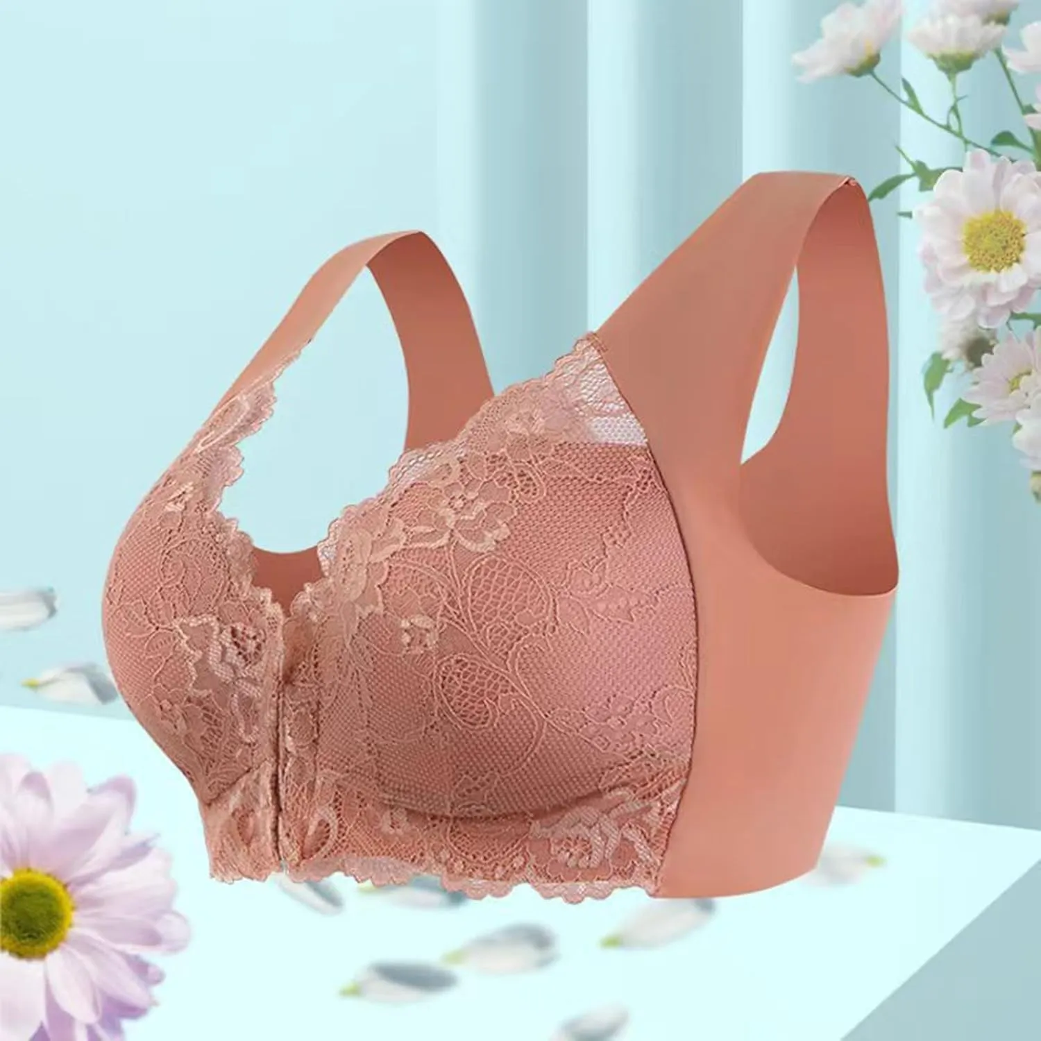 Bras for Women Wirefree Bra Womens Bras Comfortable Wireless Bras with Support and Lift Everyday Bras