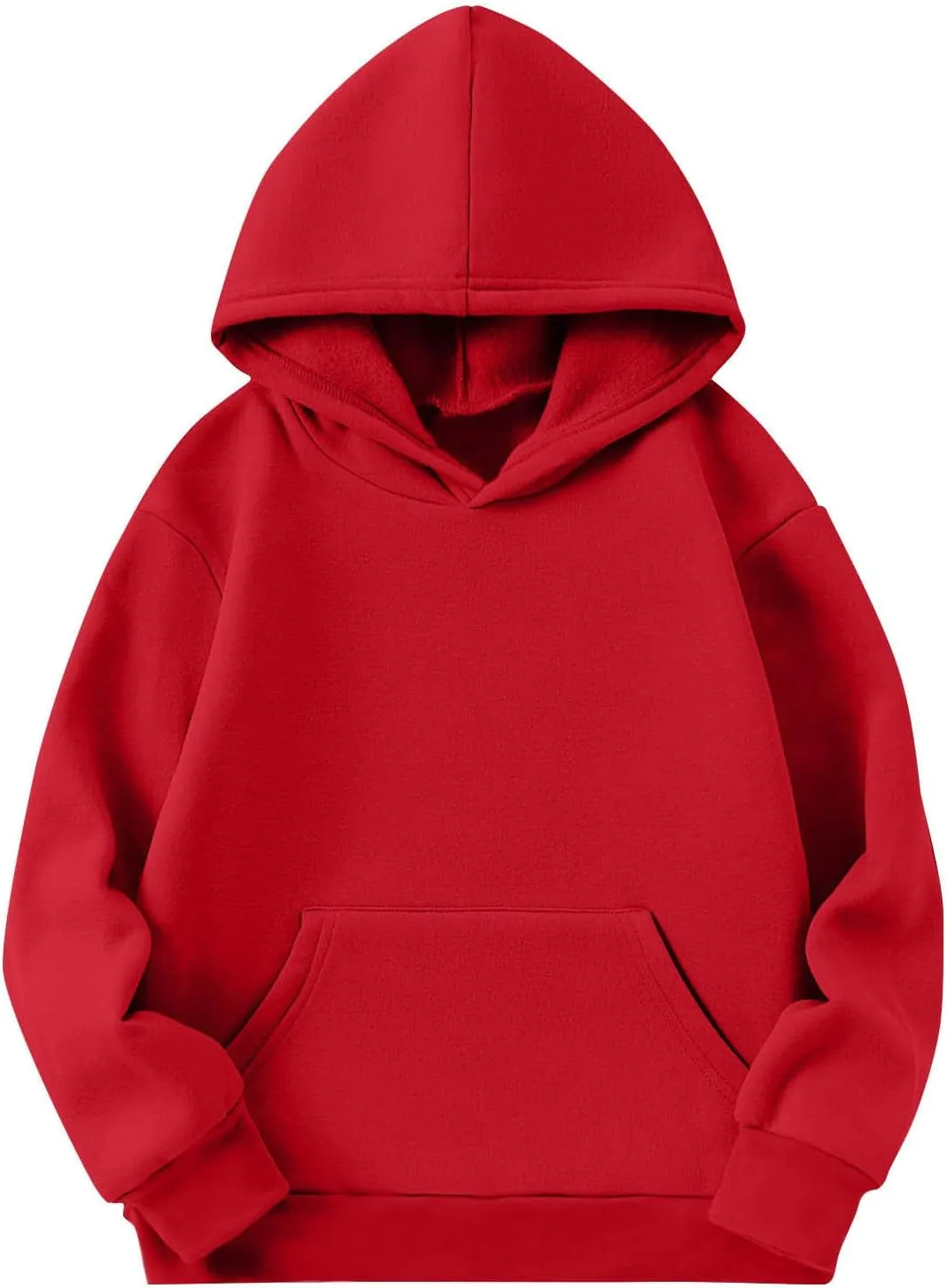 BTDECLAR Hoodies for Teen Girls Oversized Long Sleeve Fleece Hooded Sweatshirt Pullover Tops Cute Preppy Clothes Size 10 12