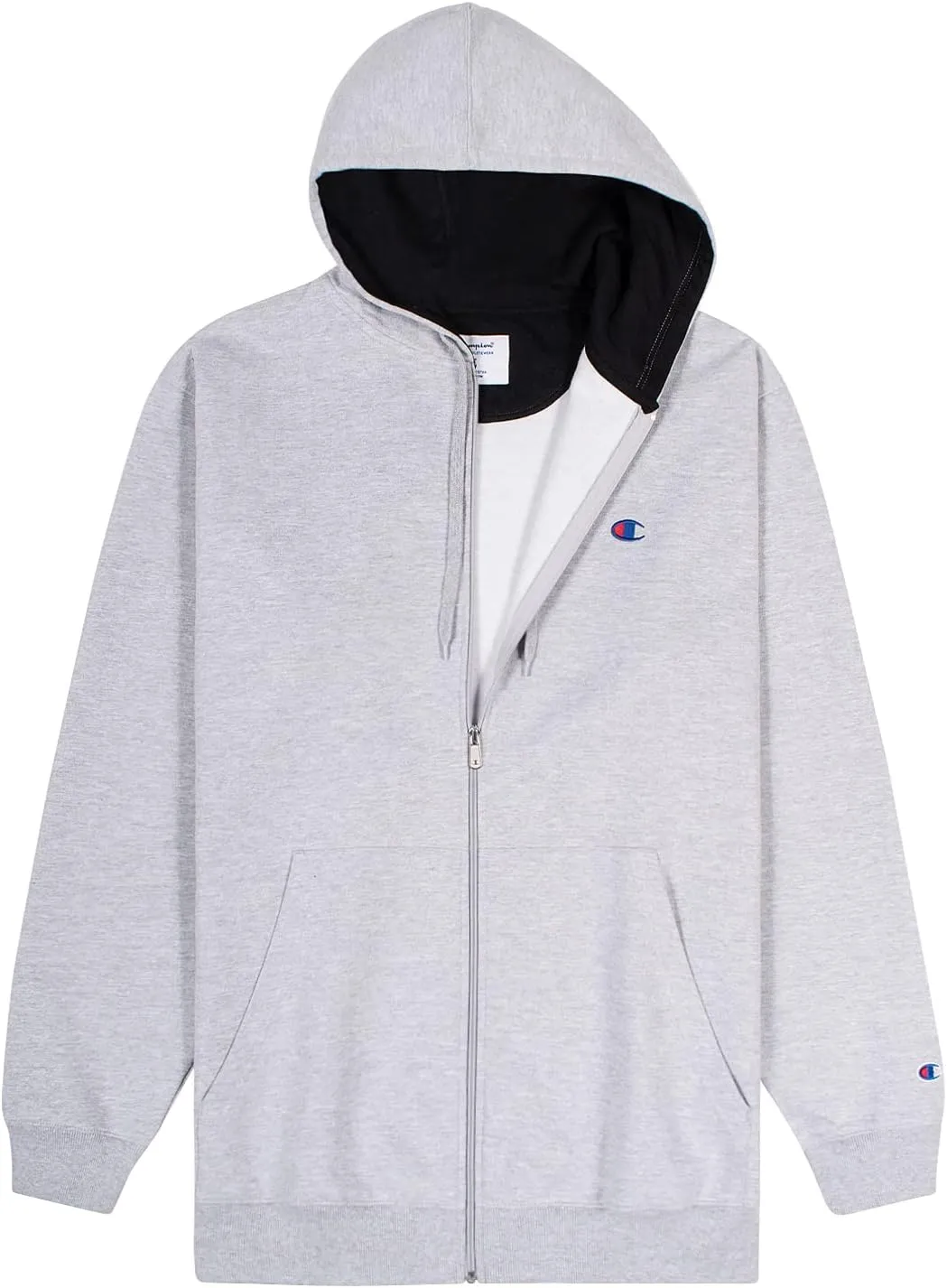 Champion Big and Tall Zip Hoodies for Men  Mens Heavyweight Zip Hoodie Jacket