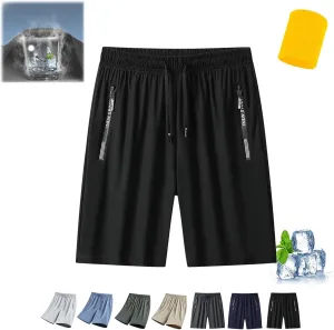 CLOUDEMO Iced Active Shorts for Women, Onavee Icedactive - Women's Ice Silk Quick Drying Stretch Pants