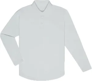Drop-Cut Polo Long Sleeve Men's Shirt