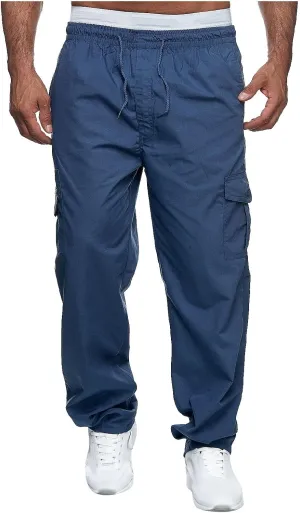 DuDubaby Lounge Pants Men's Sports Casual Jogging Trousers Lightweight Hiking Work Pants Outdoor Pant Workout Pants