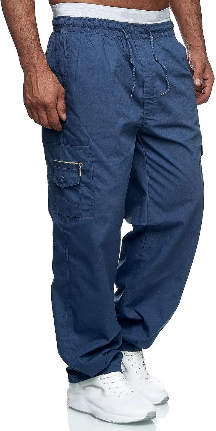 DuDubaby Lounge Pants Men's Sports Casual Jogging Trousers Lightweight Hiking Work Pants Outdoor Pant Workout Pants