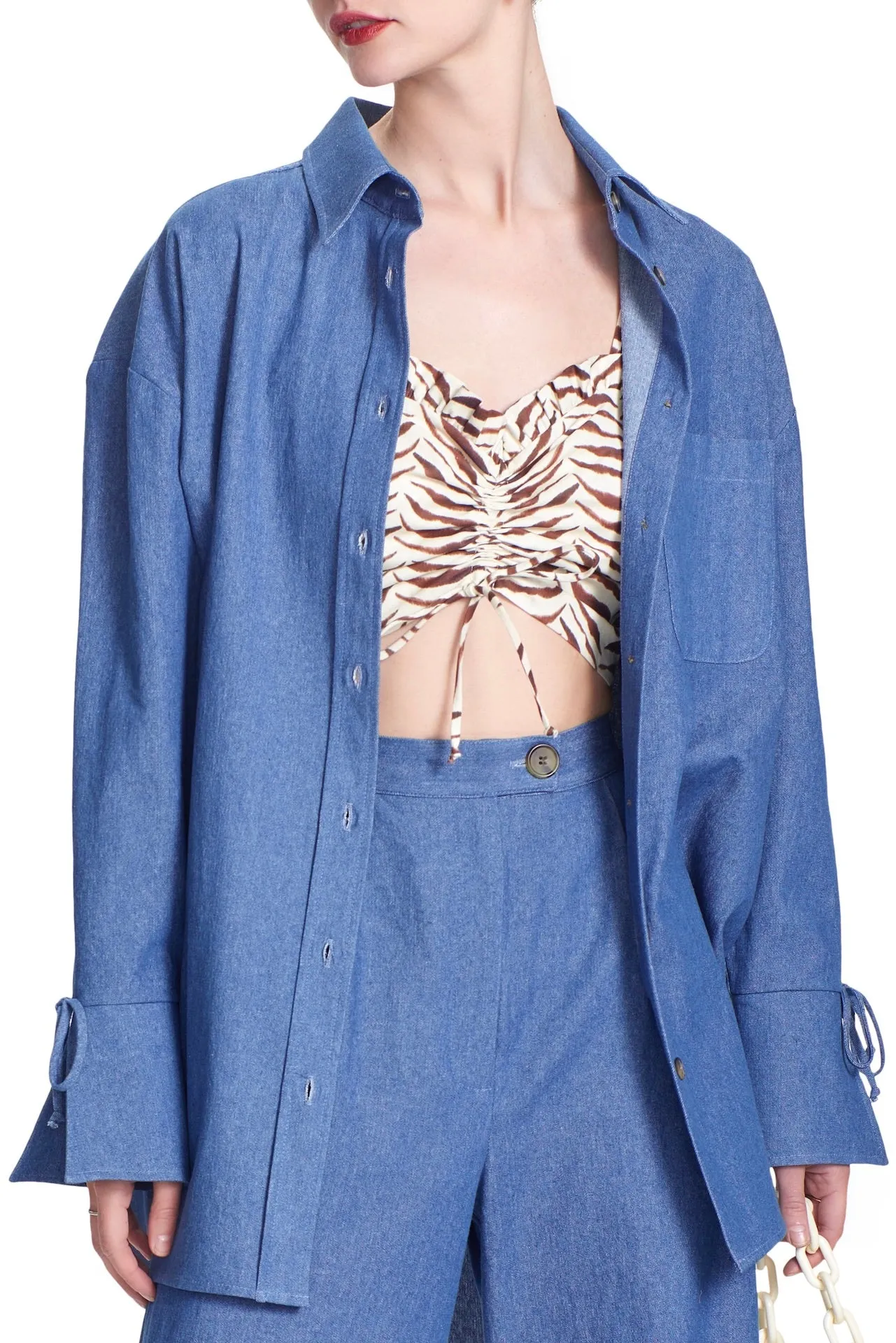 ELLISON TOP- Denim