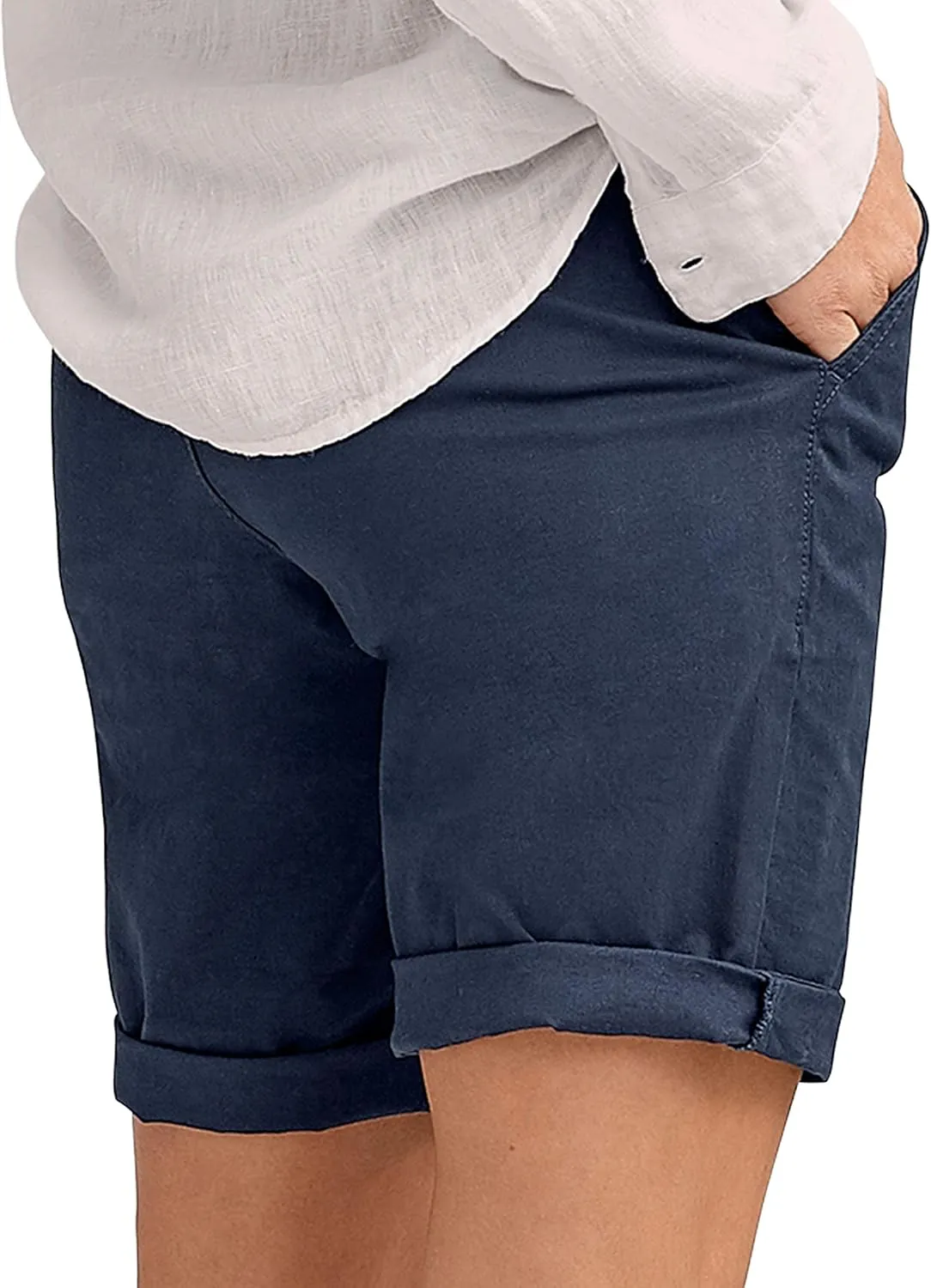 ellos Plus Size Bermuda Shorts