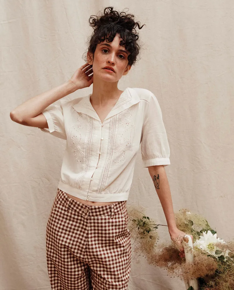 Emile & Ida Brownie Chocolate Brown Trousers
