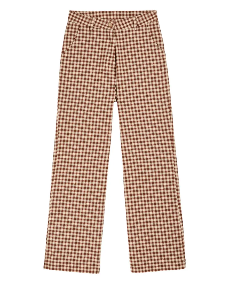 Emile & Ida Brownie Chocolate Brown Trousers
