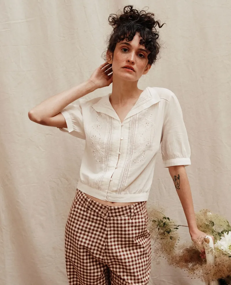 Emile & Ida Brownie Chocolate Brown Trousers