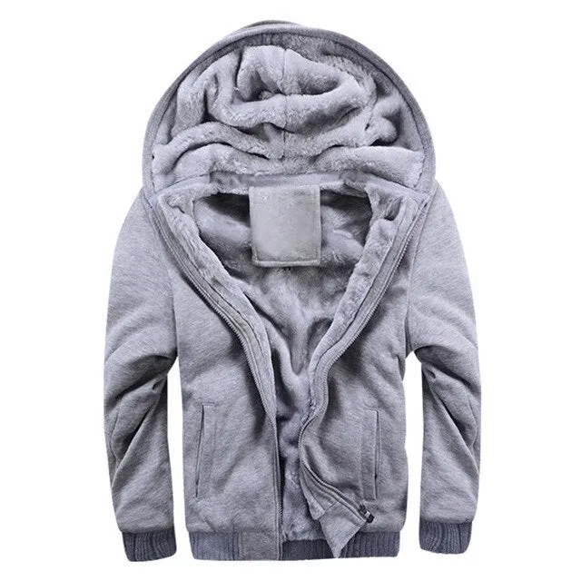 Fleece Lined Hoodie Jacket