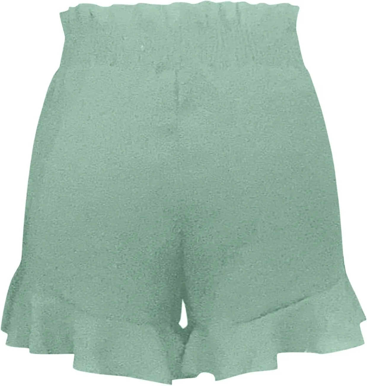 Flowy Shorts for Women Casual Baggy Skorts Ruffle Mini Skirts Comfy Running Tennis Flowy Shorts Lightweight