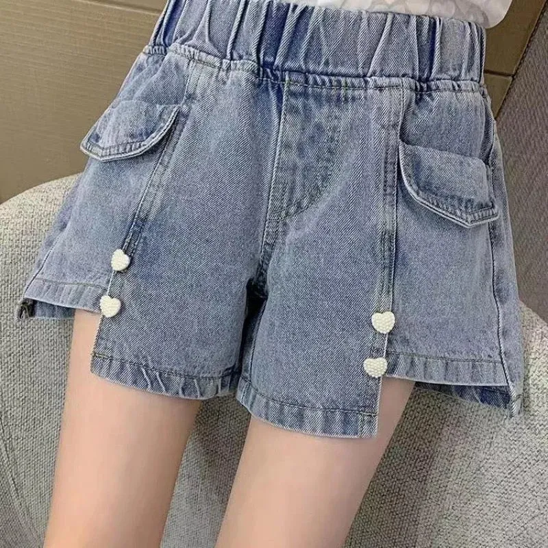 Girls Shorts with Stylish Cut