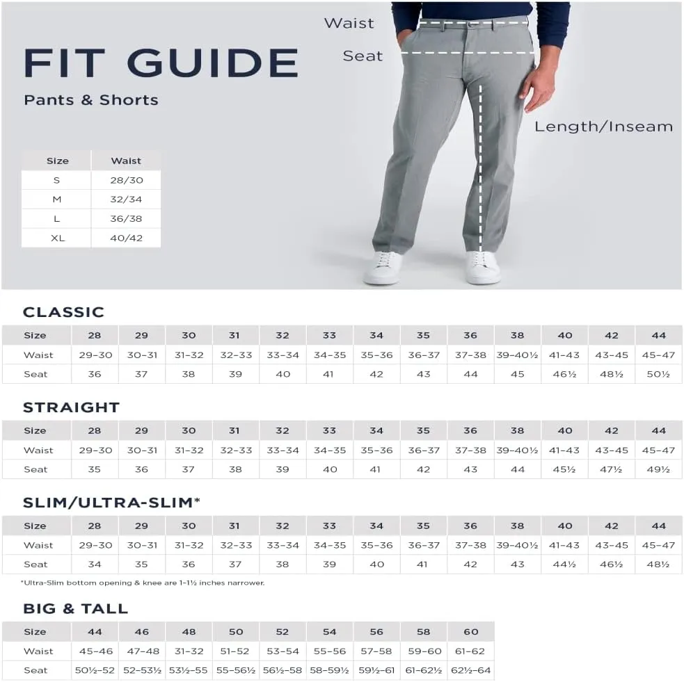 Haggar Men's Cool 18 Pro Classic Fit Flat Front Dress Casual Stretch Golf Pant (Regular and Big & Tall Sizes)