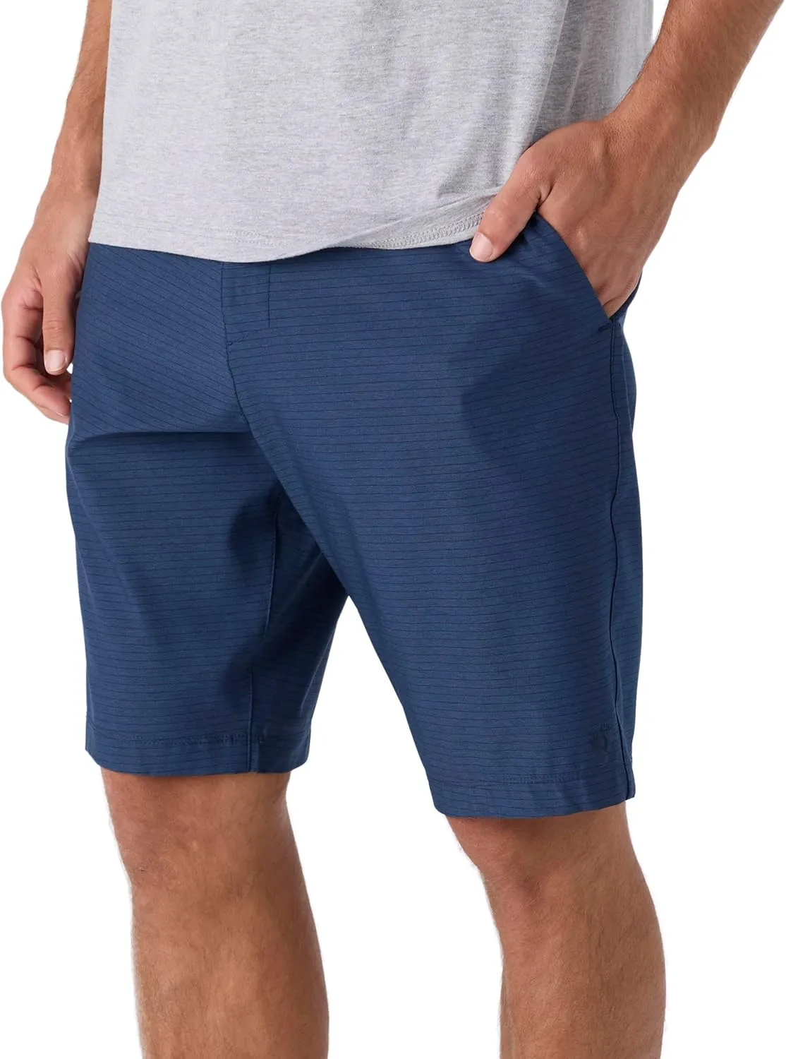 Hang Ten Men's 20 Inch Crush Hybrid Shorts - Mens Chino Shorts with Stretch Fabric and Pockets
