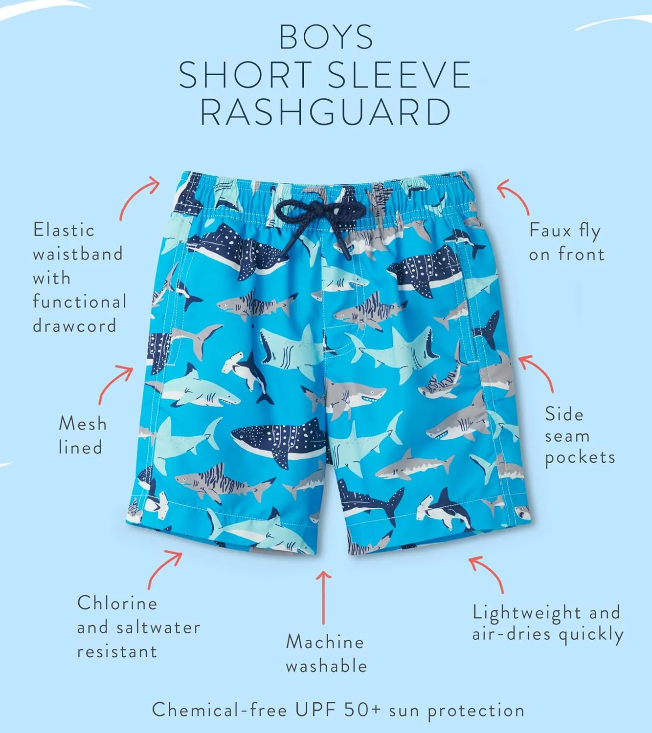 Hatley Boys Swim Board Shorts