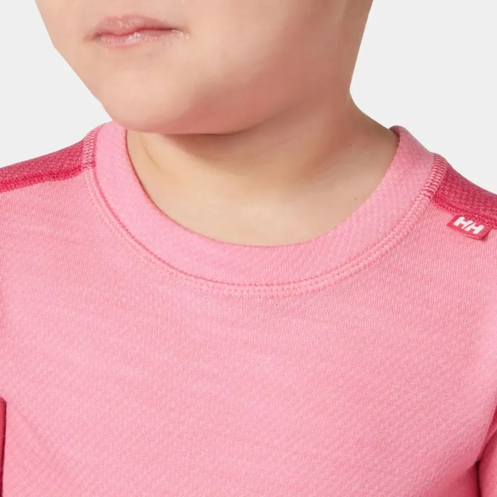 Helly Hansen Kids LIFA Merino Baselayer Set - Dragonfruit