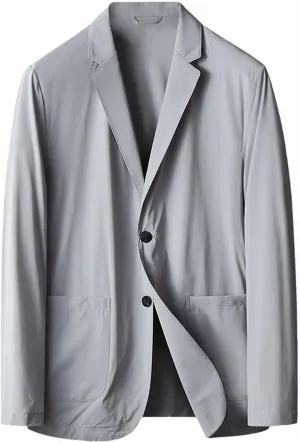 Icegrey Men's Casual Suit Spring and Summer Thin Stretch Single Blazer Jacket