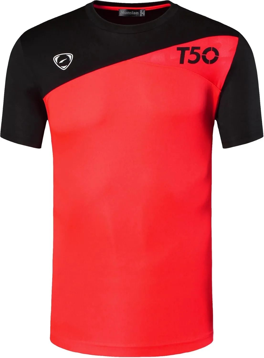 jeansian Men's Sport Quick Dry Fit Short Sleeve T-Shirt Tee Shirt Tshirt Tops Golf Tennis Bowling LSL1052