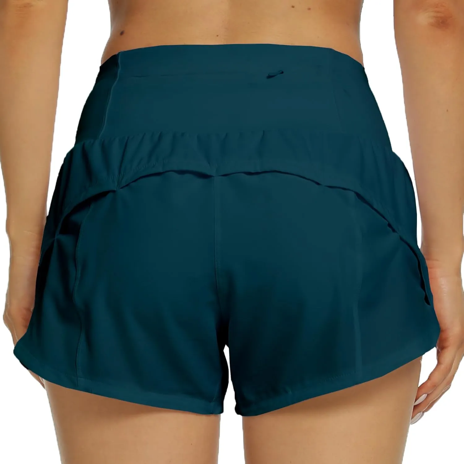 Kcutteyg Running Shorts for Women with Liner High Waisted Lightweight Womens Workout Shorts with Pocket