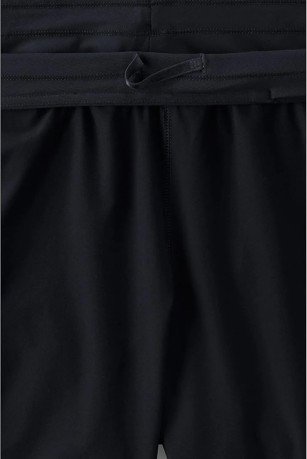 Lands' End Women's 5" Quick Dry Elastic Waist Board Shorts Swim Cover-up Shorts with Panty